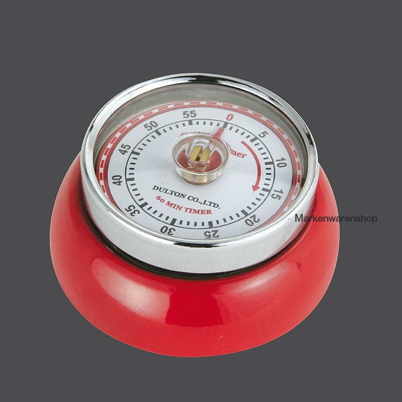 Zassenhaus Kitchen Magnetic "Speed" Brass 072785 Short Timer Egg Timing 