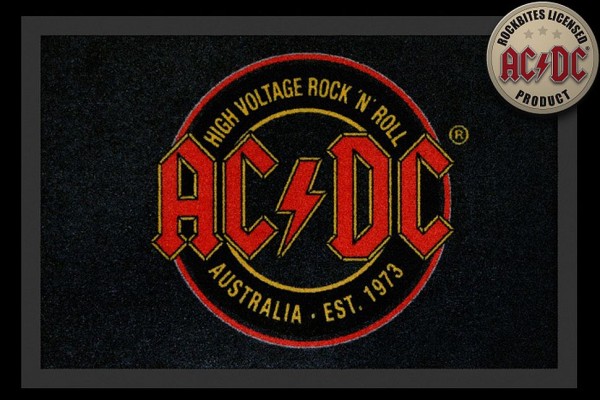 Rockbites Fußmatte &quot;AC/DC Australia 73&quot; Türmatte Fußabstreifer 26 (100832)