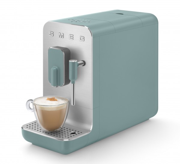 SMEG Kaffeevollautomat Kaffeemaschine Espressomaschine Emerald Green BCC02EGMEU