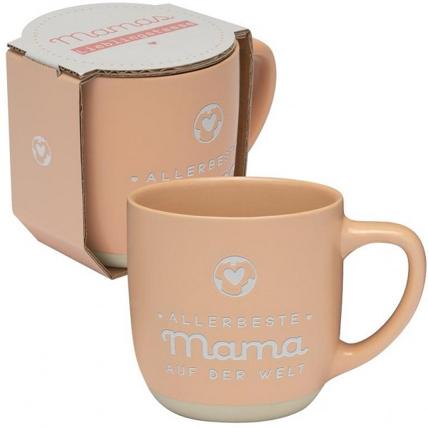 Tasse Tee Kaffeetasse Kaffeebecher Geschenk Muttertag 40cl Sheepworld MAMA 48785