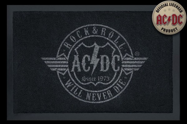 Rockbites - Fußmatte AC/DC - R`n`R Türmatte Fußabstreifer 25 (100818)