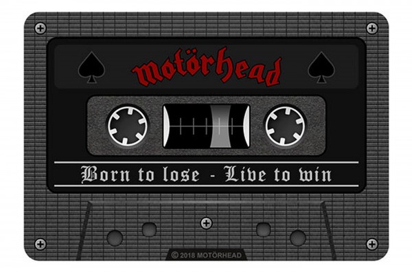 Rockbites - Mousepad Motörhead Tape Mauspad Casette MC 101203
