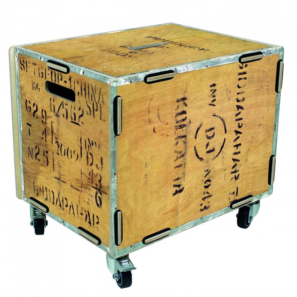 Werkhaus Rollbox Teekiste Rollcontainer Tisch Box RB6006