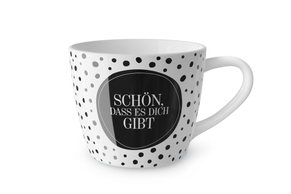 Kaffeetasse Teetasse Tasse Maxi Becher für dich la vida &quot;Schön das es...&quot; 910572