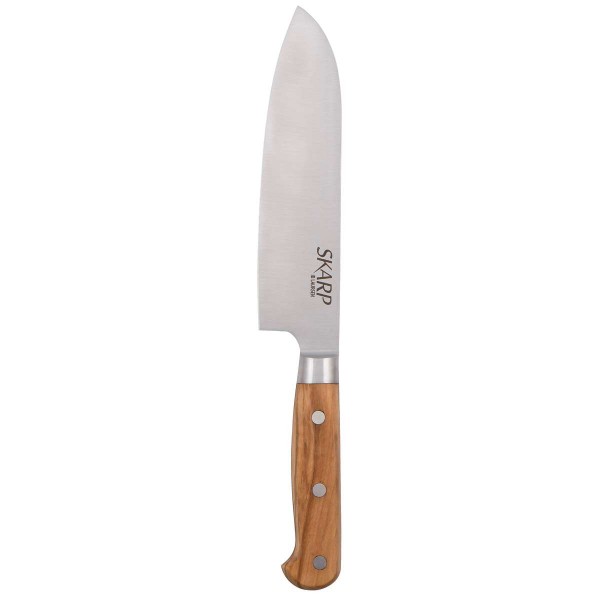 Laursen - Santokumesser 30cm SKARP 5098-00 Messer Küchenmesser Stahl Olivenholz