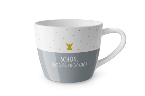 Kaffeetasse Teetasse Tasse Maxi Becher für dich la vida &quot;Schön, dass...&quot; 910653