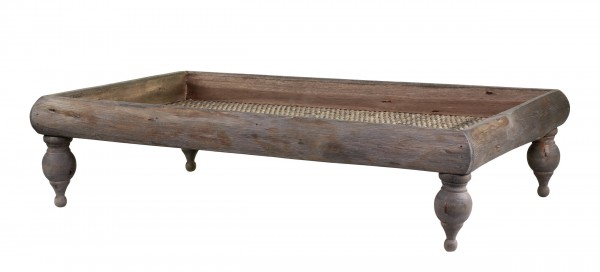 Grimaud altes Tablett mit Füsse 58cm Chic Antique 41528-00