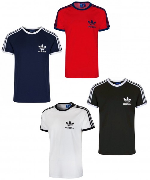 adidas T-Shirt Herren Freizeitshirt Retro Originals Sport ESS Tee Auswahl
