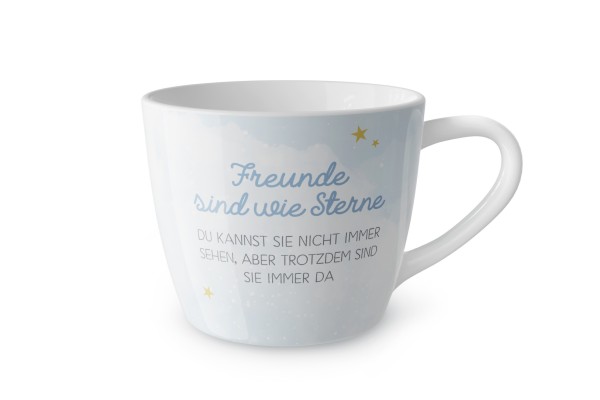 Kaffeetasse Teetasse Tasse Maxi Becher für dich la vida &quot;Freunde sind...&quot; 910771
