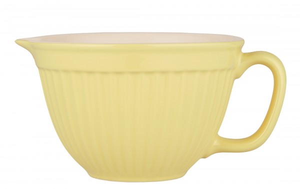 Rührschüssel Schale Schüssel Mynte Keramik Lemonade Gelb 1500ml Laursen 2075-04