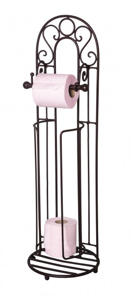 Toilettenpapierhalter WC Rollenhalter Stehend Metall Antic Line DEC4690