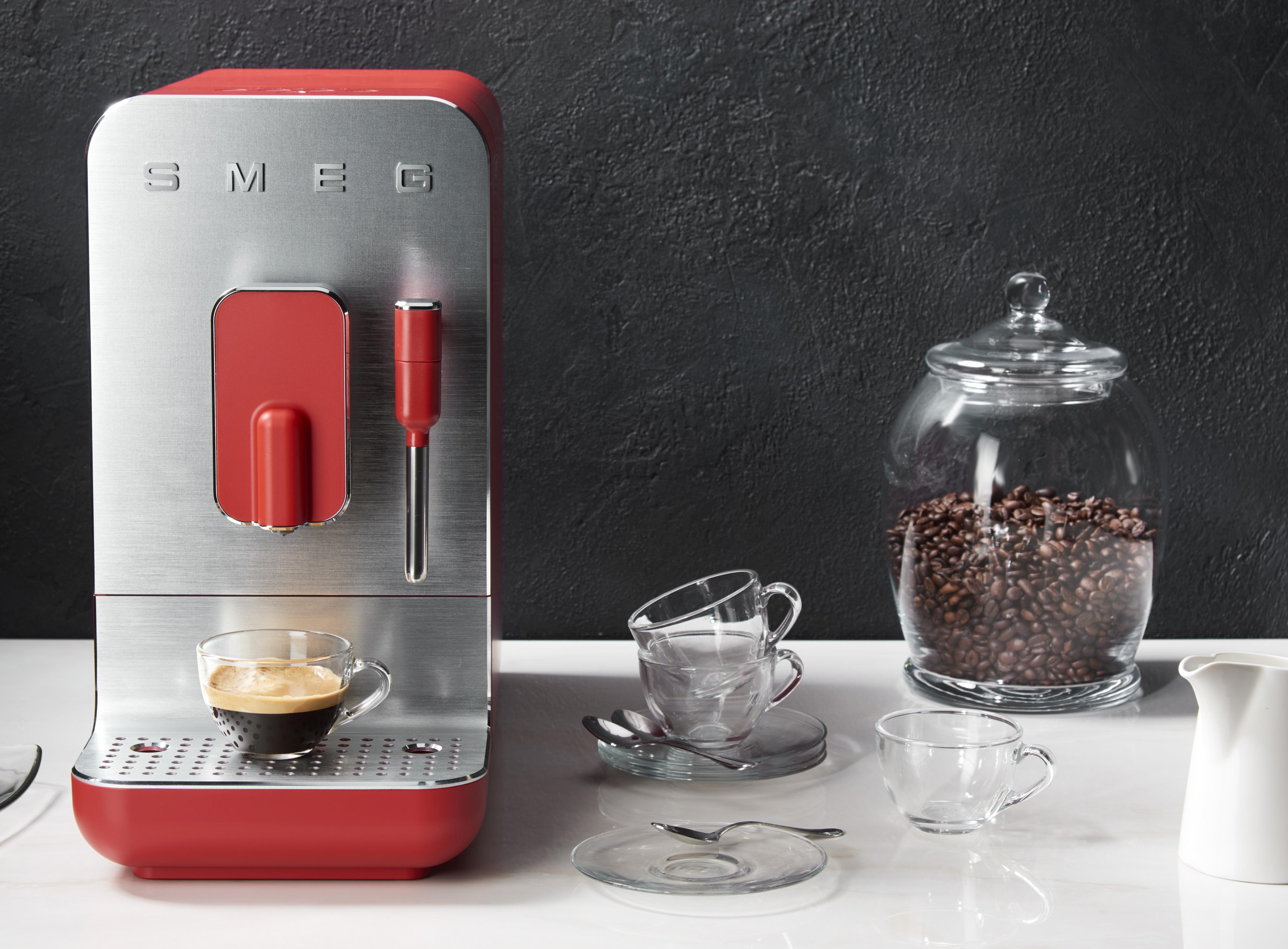 BCC02 SMEG | Kaffeemaschine Kaffeevollautomat | Kegelmahlwerk | Markenwarenshop | Espressomaschine Küchengeräte Kaffeezubereiter Küche Elektrische