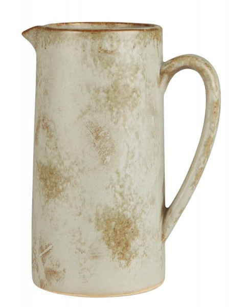 Ib Laursen - Vase Blumenvase mit Henkel H 23,5 cm Keramik Sten Aqua Haze 1385-83