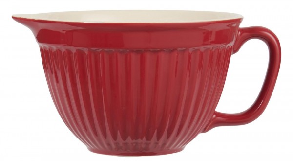 Ib Laursen - Rührschüssel Mynte Keramik Rot Strawberry 1,5l (2075-33) Schüssel