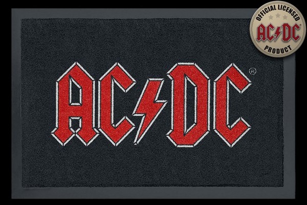 Rockbites - Fußmatte AC/DC Logo Türmatte Fußabstreifer 23 (100816)