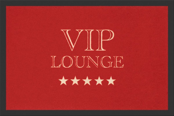 Rockbites Fußmatte &quot; VIP Lounge rot &quot;Türmatte Fußabstreifer 15 (100668)