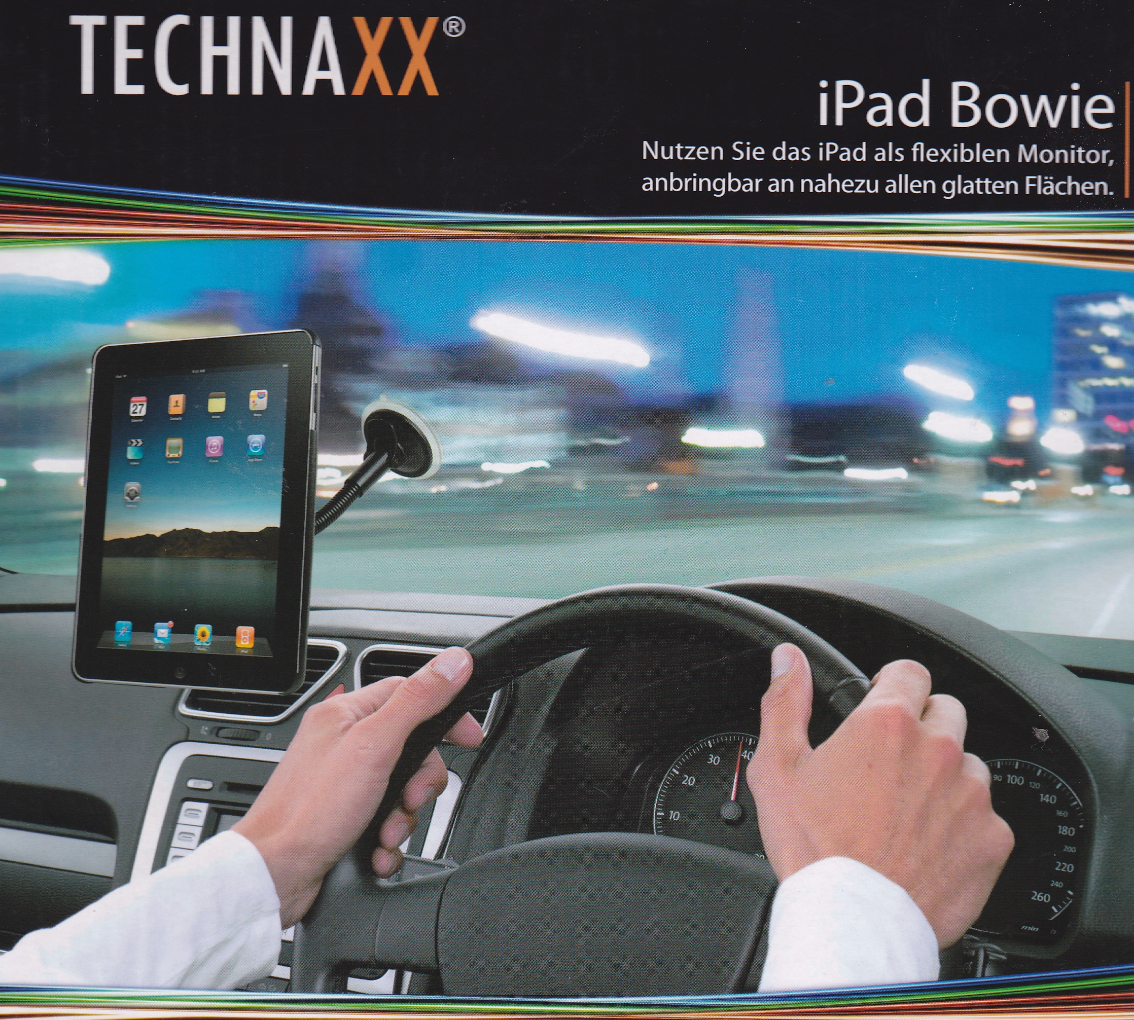 Technaxx iPad KFZ PKW Auto Universal Halterung Halter für Tablet PC iPad 1  2 3, Sonstige, Sale%