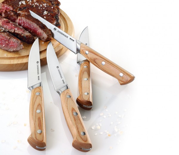 Steakbesteck Steakmesser Küchenmesser Messer Set 4-tlg Zassenhaus 070804