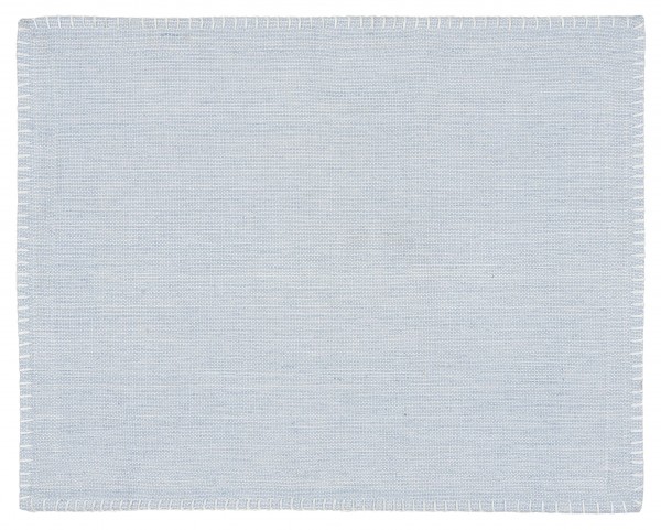 Ib Laursen - Platzmatte Tischmatte Tischset Platzset Blau Baumwolle 6348-68