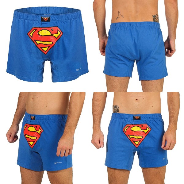 Superman Boxershort Unterhose Baumwolle Herren Slip