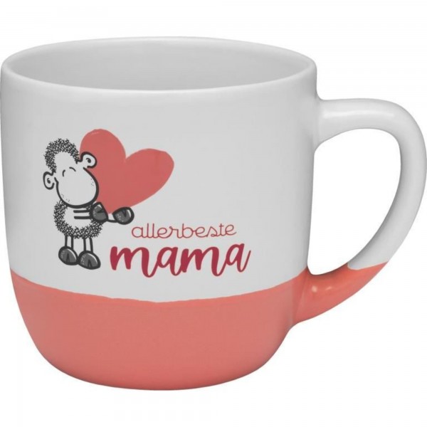 Tasse Tee Kaffeetasse Kaffeebecher Geschenk Muttertag 40cl Sheepworld MAMA 48782