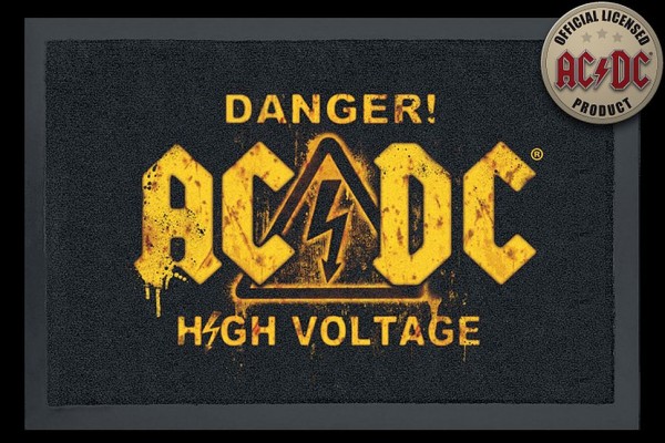 Rockbites Fußmatte AC/DC High Voltage Türmatte Fußabstreifer 21 (100824)