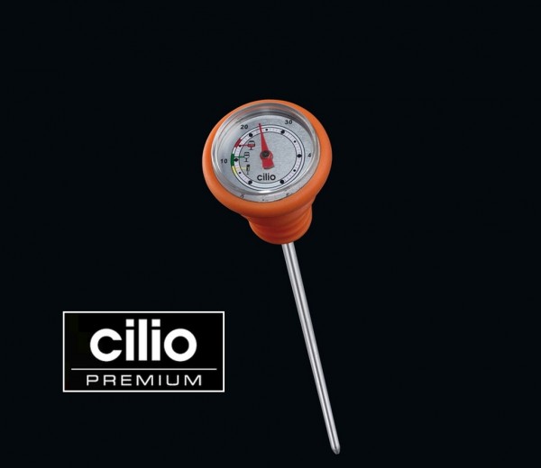 Cilio - Weinthermometer Meßbereich 0-50°C orange 281101