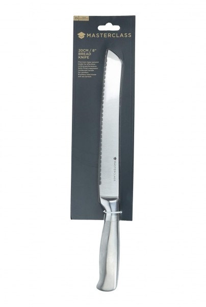 Brotmesser Messer Küchenmesser Edelstahl MasterClass Acero Deluxe KCMCSSBREAD