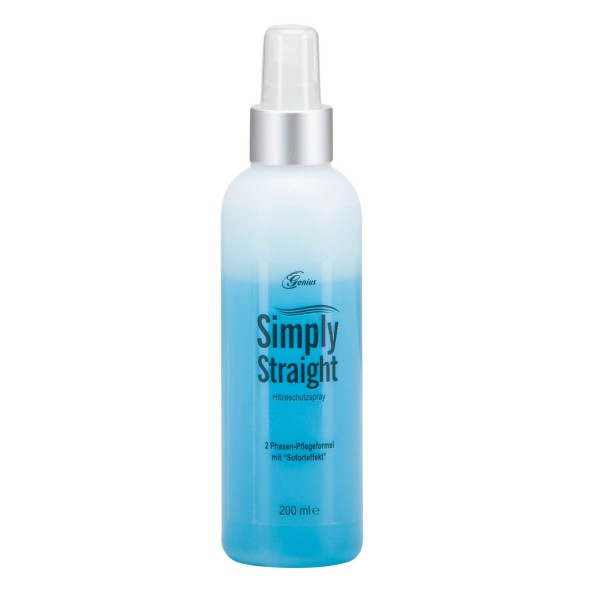 Genius - Simply Straight Hitzeschutzspray 200ml Haarpflege &amp; Schutz 170154