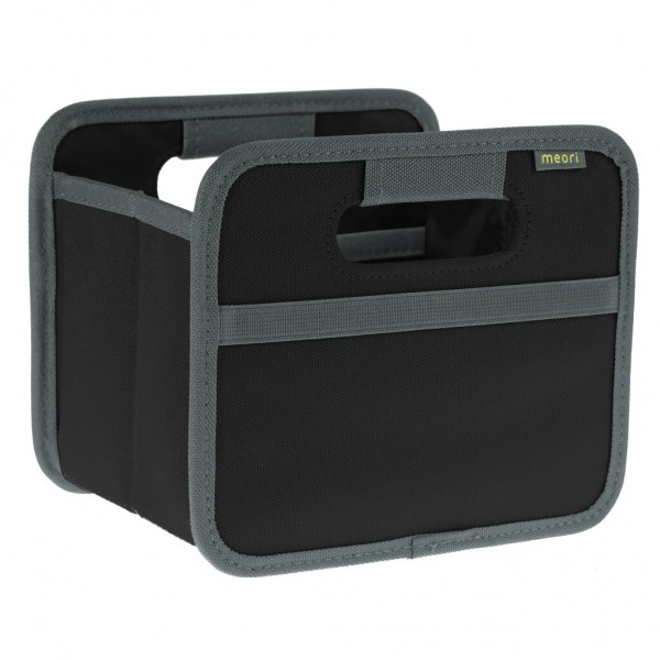 Meori - Faltbox Mini Aufbewahrungsbox Klappbox Schwarz A100427