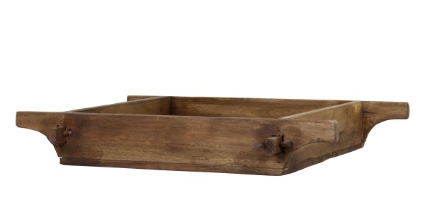Grimaud Tablett aus altem Holz 50x40cm Chic Antique 41067400